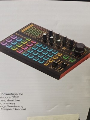 Professional Audio Mixer, K300 Live Sound Card and Interface Sound... 