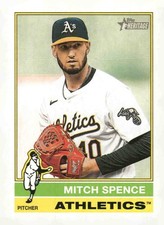 2025 Topps Heritage #373 Mitch Spence