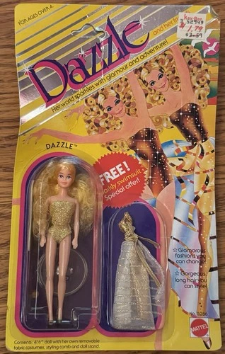 Dazzle and Her Friends Doll NRFP 1981 Mattel Rare Deluxe Swimsuit Vintage HTF