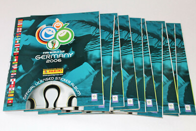 Panini WC WM Germany 2006   Latin Ed 10 x Leeralbum EMPTY ALBUM NOT MINT 2. Wahl