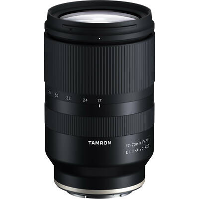 New Tamron 17-70mm f/2.8 Di III-A VC RXD Lens for Sony E (B070)