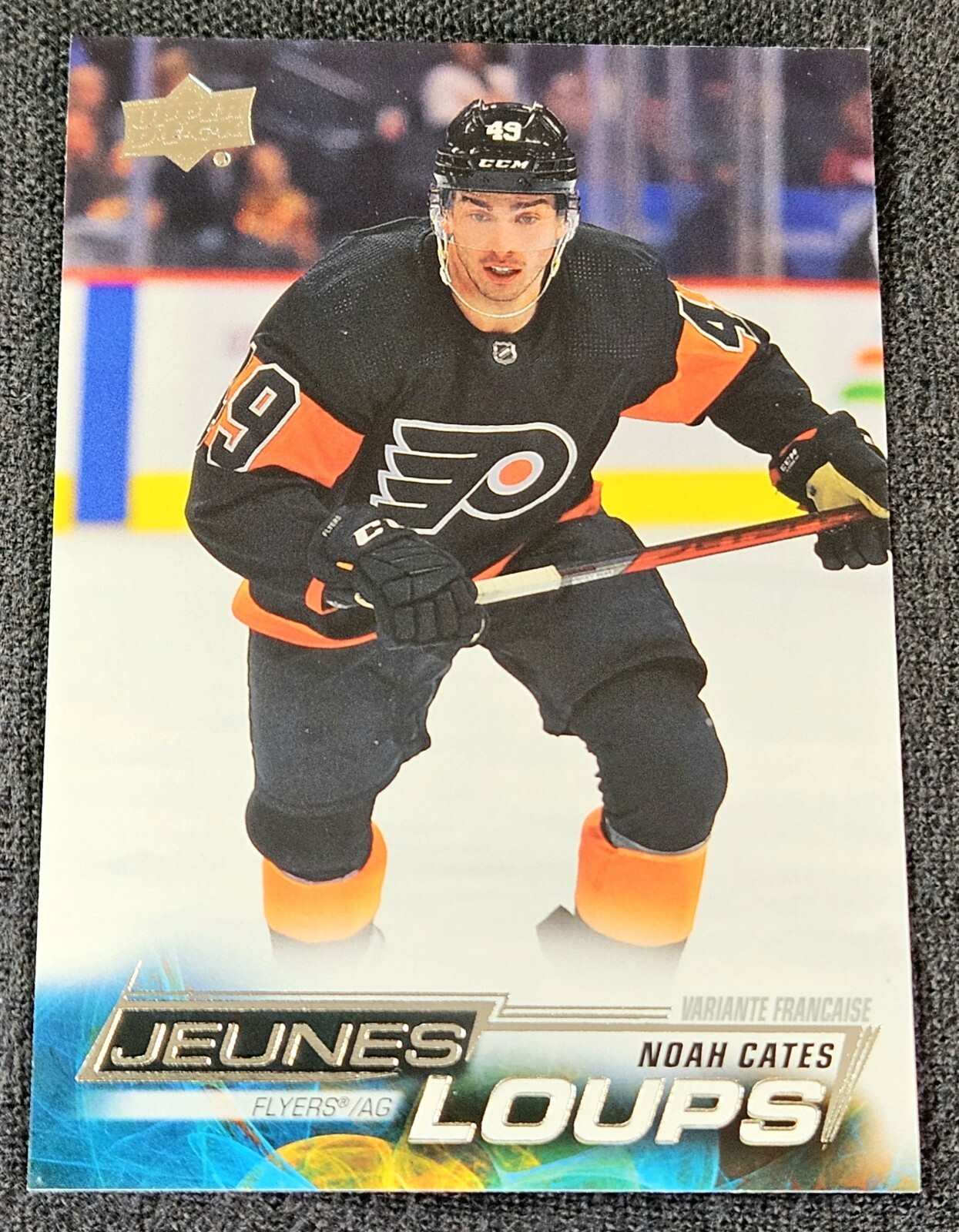 2022-23 Upper Deck Series 1 French Young Guns Noah Cates Jeunes Loups Rookie 249
