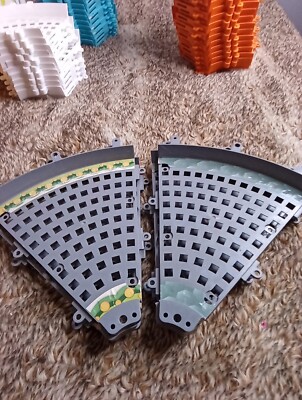K-NEX Wii MARIO KART Gray Track Replacement Parts Track #2P - (6 Tracks)
