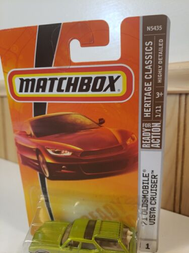 2009 Matchbox '71 Oldsmobile Vista Cruis Heritage Classics #1 New Fast Shipping - Picture 13 of 21