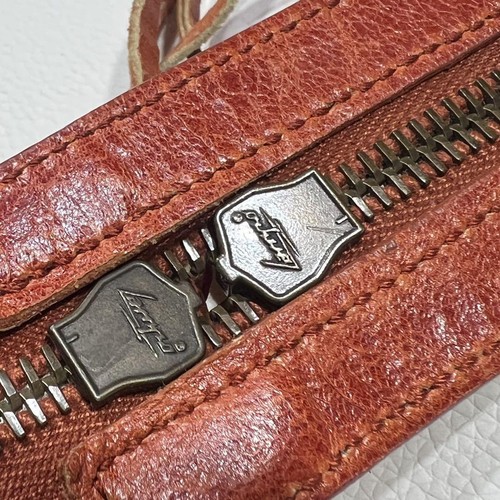 BALENCIAGA the City Leather Bag 2Way Handbag Orange Brown 115748 w/Mirror - Picture 11 of 20