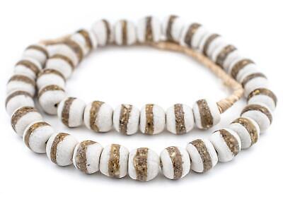 8 mm Real Horn Bone Craft Beads Strand White Thin Round Jewelry Making Accessory 8 mm Real Horn Bone Craft Beads Strand White Thin Round Jewelry Making Accessory