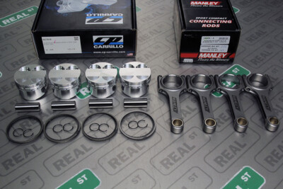 CP Pistons Manley H Beam Rods VTEC B18A B18B 81.5mm 9.8:1 SC7016/14025-4