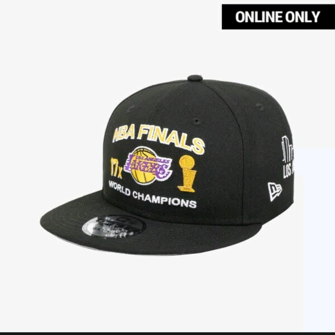 New Era X NBA LA Lakers Finals Icon, 2021 9FIFTY Design by New Era Cap