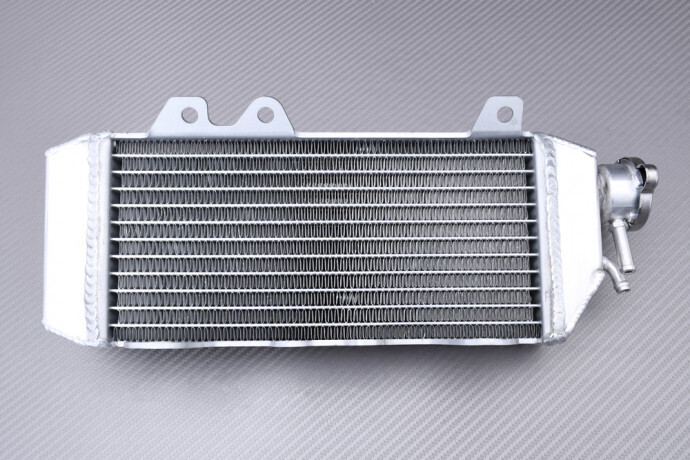 Radiateur eau droit racing AVDB en aluminium premium pour moto KXF 250 2012