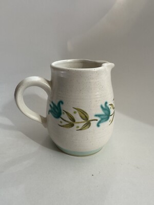 Vintage Franciscan Tulip Time Creamer Earthenware White