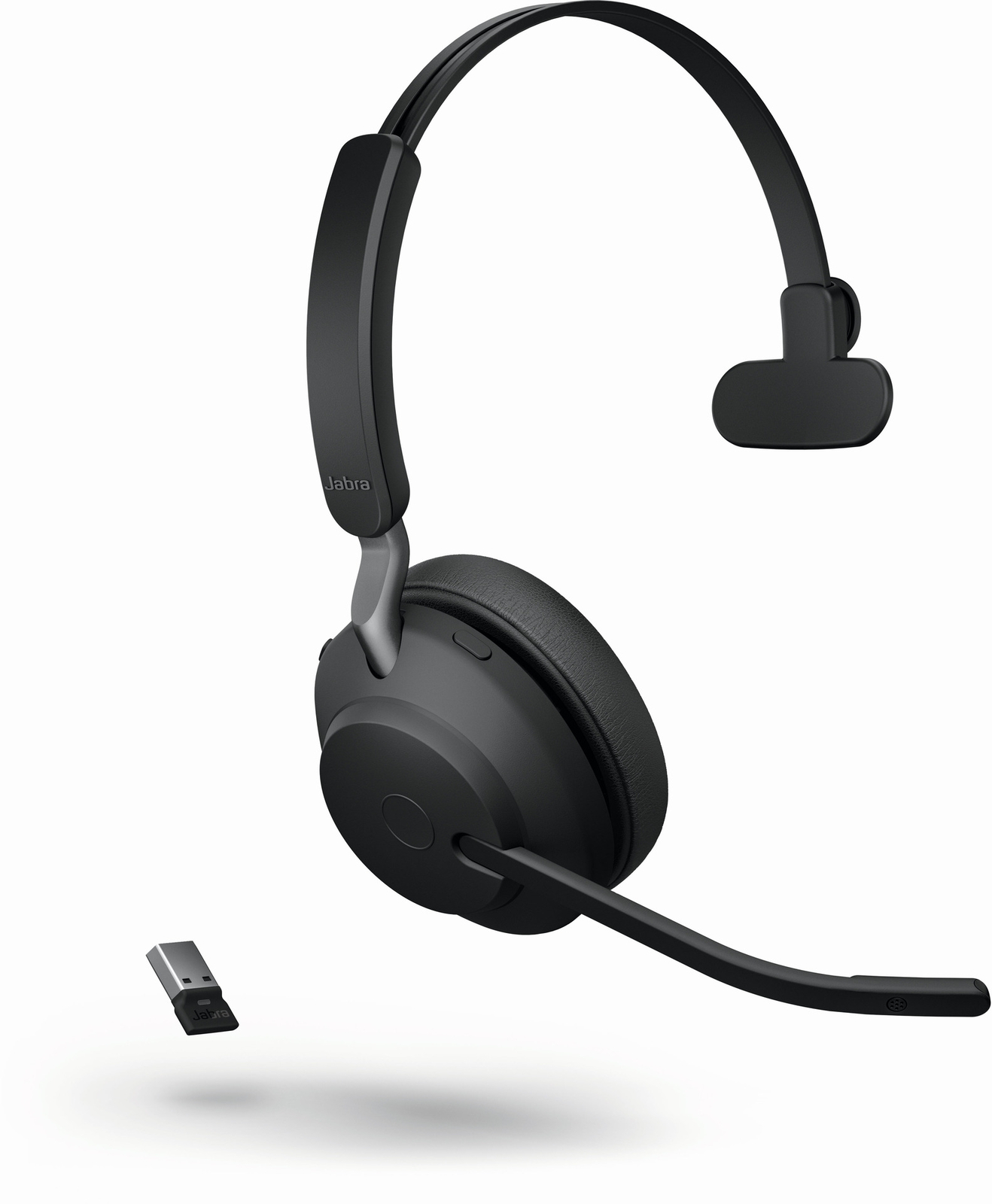 Jabra Evolve2 65 Mono Bluetooth Headset - Schwarz - 30m Reichweite - Bild 10