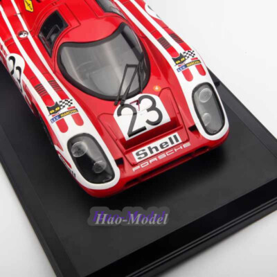 Norev 1:18 Porsche 917K 1970 24H Le Mans #23 Alloy Diecast Model