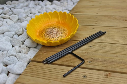 Sonnenblumen Vogelfutterhaus - Bild 4 von 4