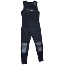 Used Need Repair Black Neo Sport Diving Wetsuit w/ Reinforced Knee *mocinc.1982*