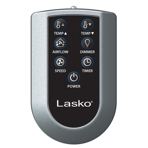 Lasko Twin Window Fan 9-Inch W/ Thermostat Remote Control Electronically White - Picture 4 of 6
