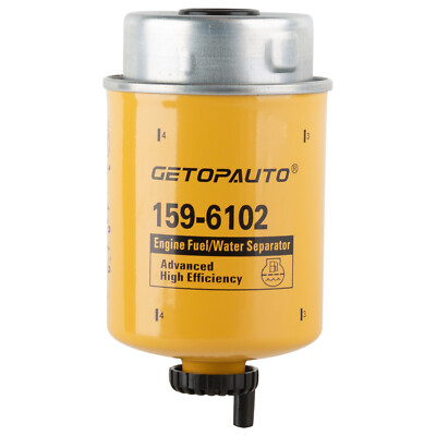 Brand New Fuel Filter With Water Separator 159-6102 P551424 High Efficiency