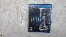Until Dawn - PlayStation 4 tested and case is torn