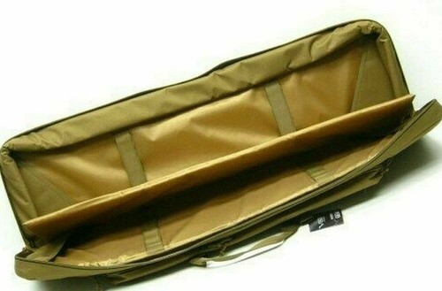VISM Double Carbine Case 55" Tactical Dual Rifle Range Bag Shooting Hunting TAN* - Picture 3 of 6