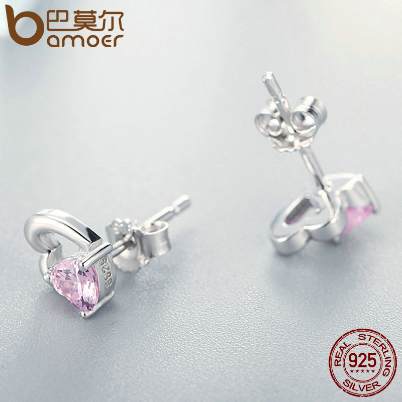 Ohrringe Aus 925 Sterling Silber, Sternchen Mit CZ-Steinchen - Clip-Huggies Ohne Piercing