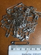 Quality Steel Safety Pins 38mm MULTI LISTING