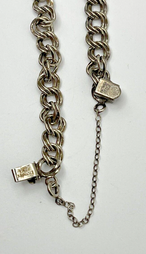 Sterling Silver 925 Soviet Era Coin 8" Bracelet - Picture 3 of 4