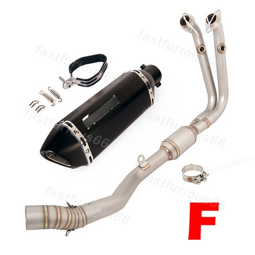 51mm For CF-Moto 450SR 450NK SS 2022-2025 Exhaust System Muffler Header Mid Pipe - Picture 12 of 15