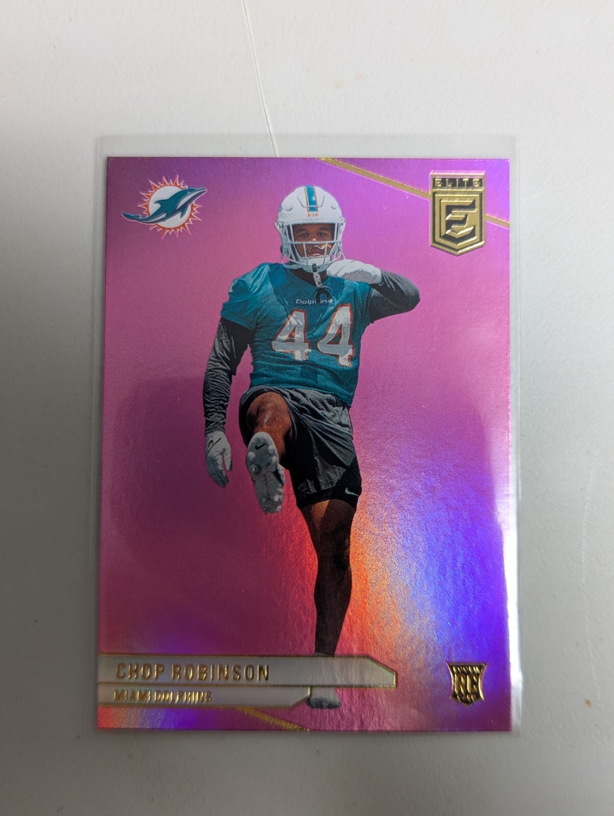 2024 Panini Donruss Elite - Rookies Pink #140 Chop Robinson (RC)
