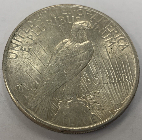 1925 PEACE DOLLAR ~ VAM 5 ~ MISSING RAY ~ TOP 50 PEACE DOLLAR - Picture 2 of 2