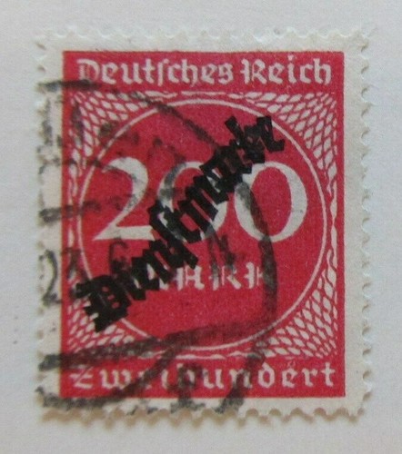 A8P49F130 German Reich Germany 1923 200m fine used stamp