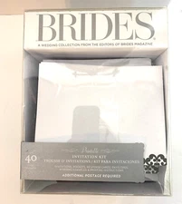 Gartner Studios Bridal Magazine Wedding Printable Invitation Kit 40 Count