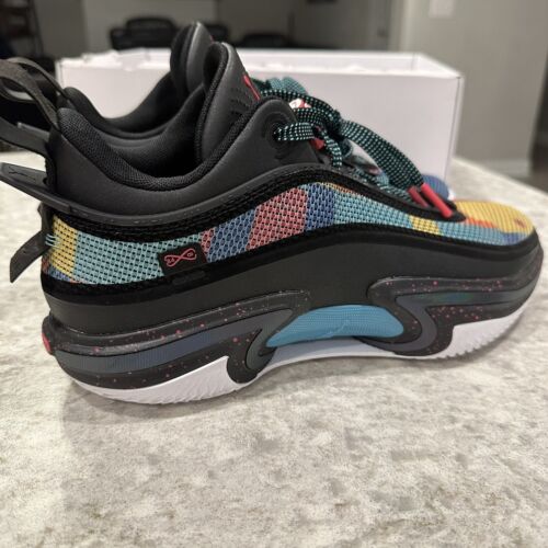Talla 9.5 - Zapatos de baloncesto Air Jordan 36 bajos negros multicolores | DH0833-063 - Imagen 2 de 15