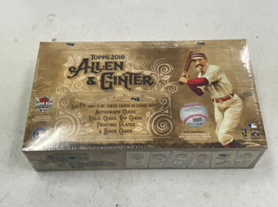 2018 Topps Allen & Ginter Baseball Factory Sealed Hobby Box Ohtani RC