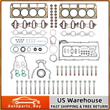 Full Cylinder Head Gasket Bolts Set for 07-13 Chevy Silverado GMC Sierra 5.3L