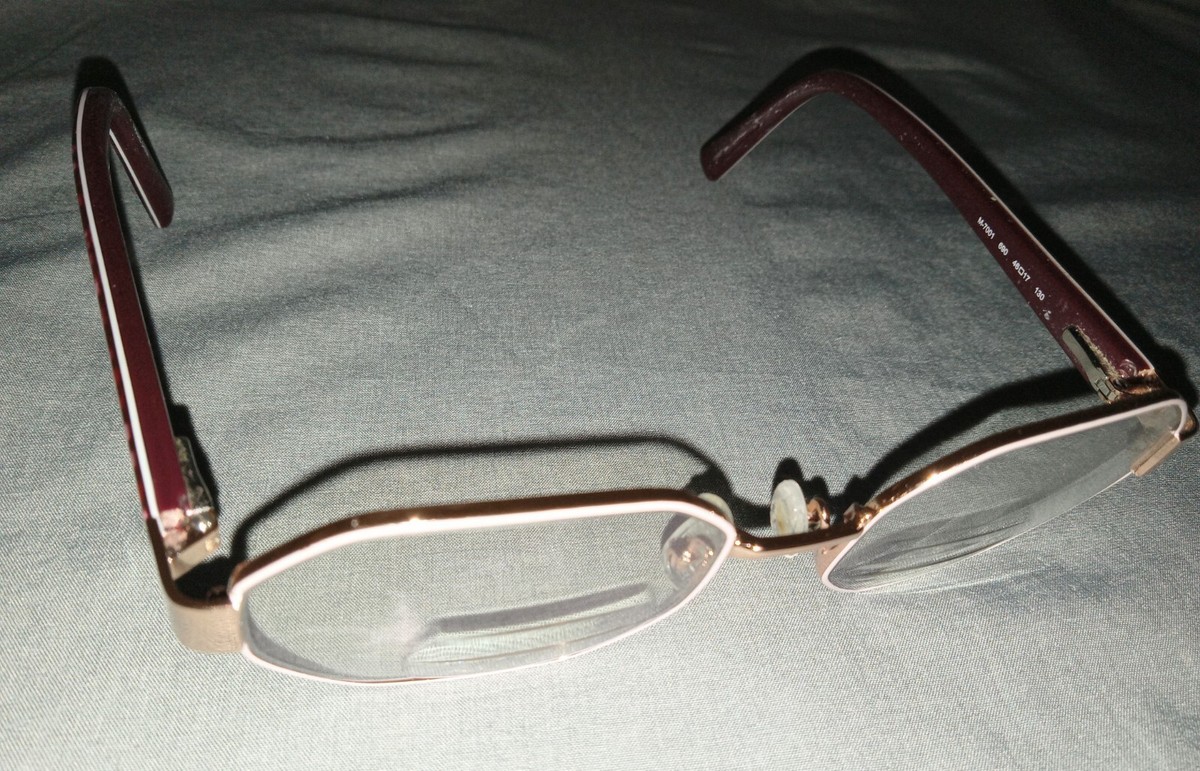 NEW KIDS MARCHON NYC M- 7001 690 Rose Gold & Pink Octagon Eyeglasses 46mm w/Case Pink M-5504 Eyeglasses | eyecarecenter main image 3