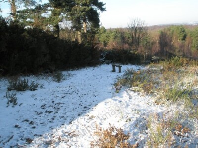 Photo 6x4 Empty seat on Mare Hill Cramhurst  c2009