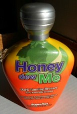 Supre HONEY DEW ME Dark Tanning Bronzer Honeydew Indoor Tanning Bed Lotion