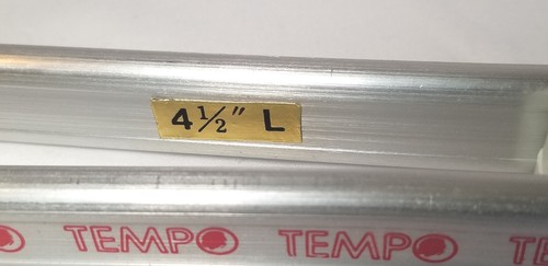 Vintage Retro Aluminum Tempo Tennis Racquet 4 1/2 L New Old Stock - Picture 10 of 17
