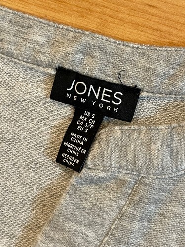Jones New York Damen Stretch Tank ärmellos Bluse Top Small *BESCHÄDIGT* - Bild 2 von 6