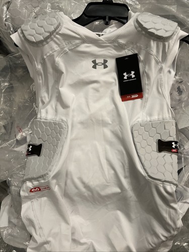 New Under Armour Gameday Armour Football Pro 5-Pad Top Shirt Camo Large 42-44” - Picture 7 of 7
