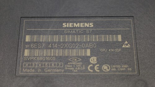 Siemens 6ES7414-2XG02-0AB0 Simatic S7-400 CPU Module CPU 414-2 DP | E-Stand: 02 - Imagen 10 de 10