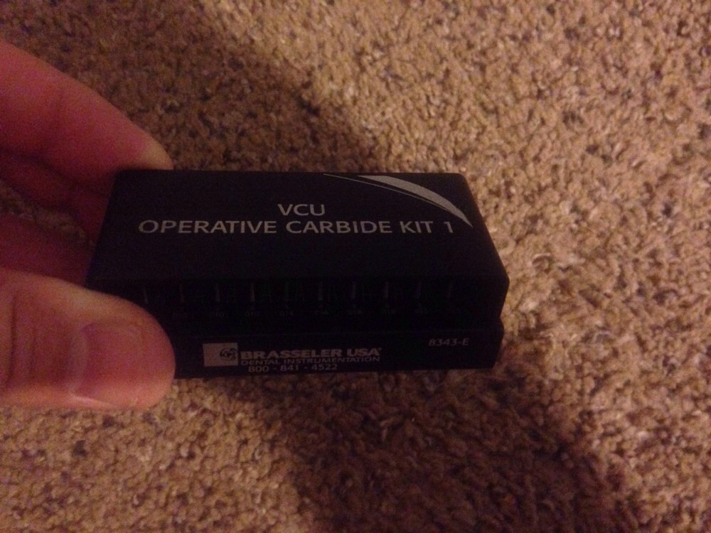 Brasseler Bur Kit Vcu Operative Carbide Kit eBay