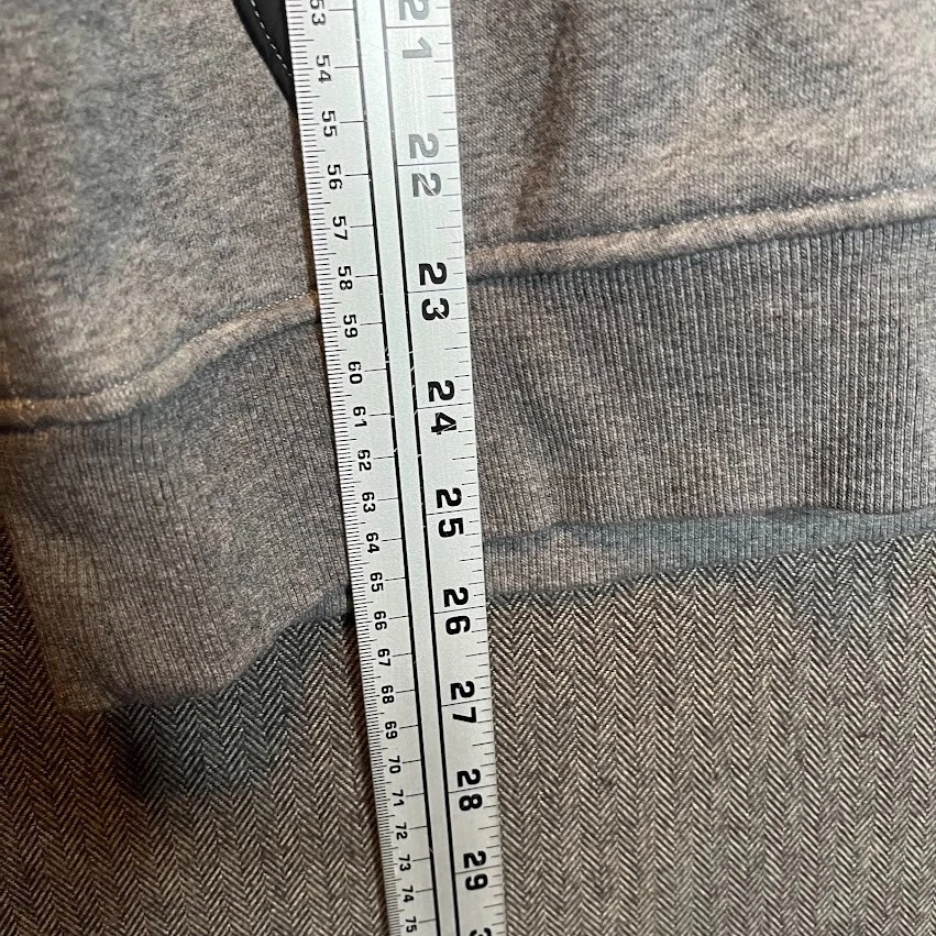 Michael Kors Felpa con Cappuccio Donna Piccola Grigio Ricamato Pullover Tasca