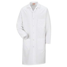 SMALL ESD Anti-Static Premium LAB COAT Tech Jacket Unisex WHITE KK18 2nd Red Kap