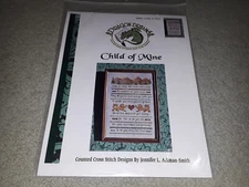 NEW RARE DRAGON DREAMS "CHILD OF MINE" CROSS STITCH CHART PACK
