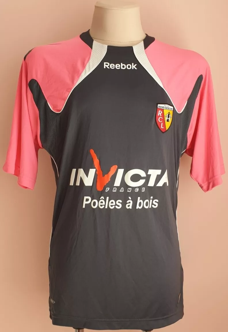 RACING CLUB DE LENS FRANCE 2010 2011 FOOTBALL SHIRT JERSEY AWAY REEBOK SIZE  XXL