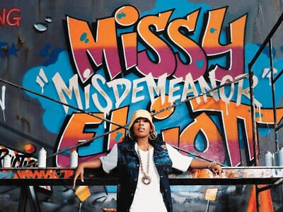 Großes A3 Missy Elliott Poster (nagelneu)