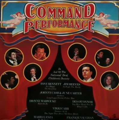 Command Performance Vinyl LP.Pickwick SHM 912.Tony Bennett/Jim Reeves/Vikki Carr