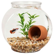 UPC 049146000116 product image for Koller Products 1-Gallon Fish Bowl, Impact-Resistant Plastic | upcitemdb.com