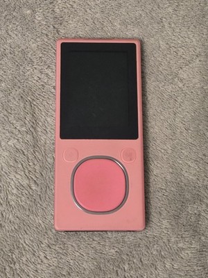Microsoft Zune 8 Pink ( 8 GB ) Digital Media Player Model 1125 Untested