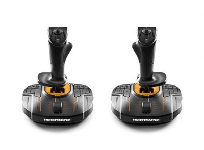 3362932915300 Thrustmaster T.16000M FCS SPACE SIM DUO Schwarz, Orange USB Joysti